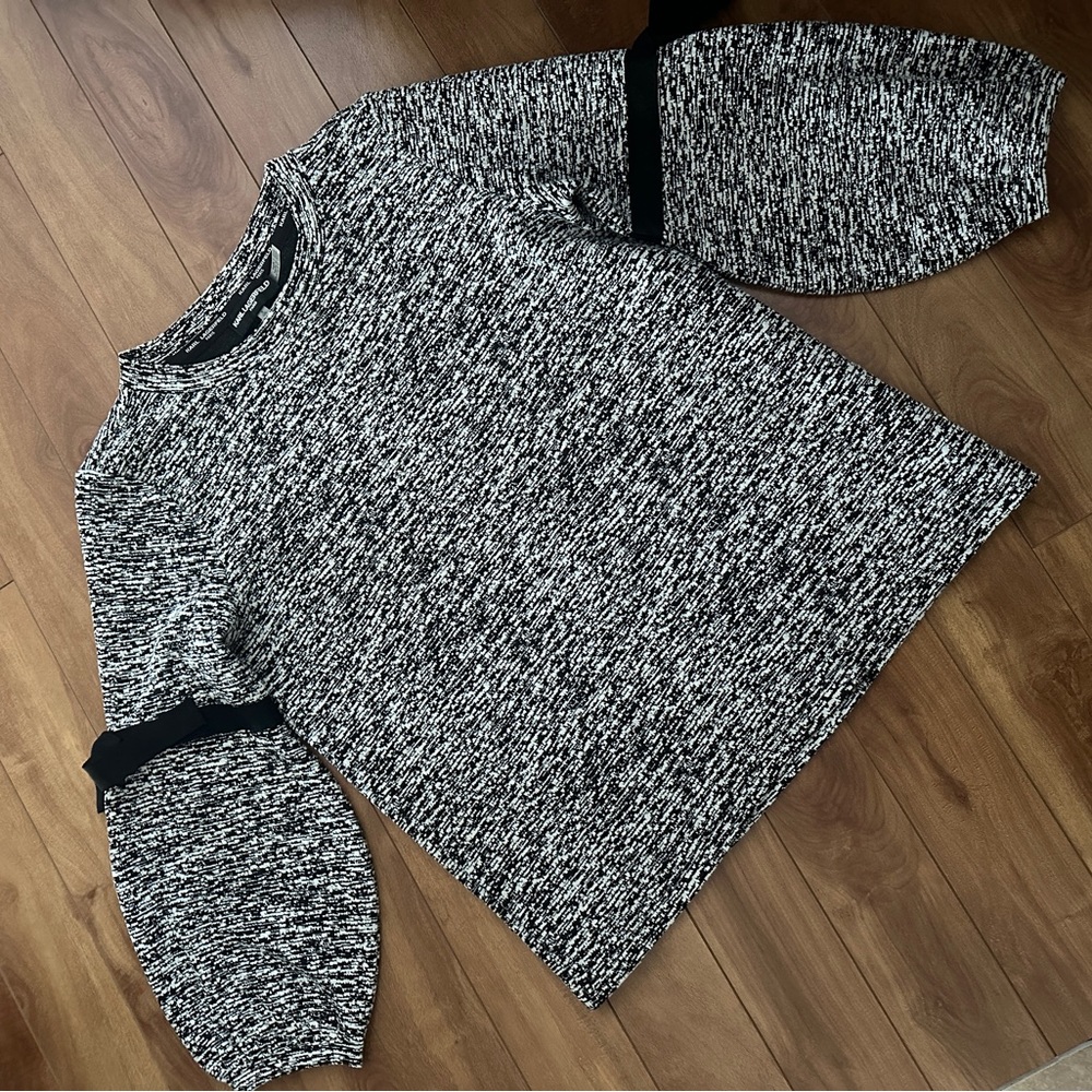 Karl Lagerfeld ballon sleeve sweater